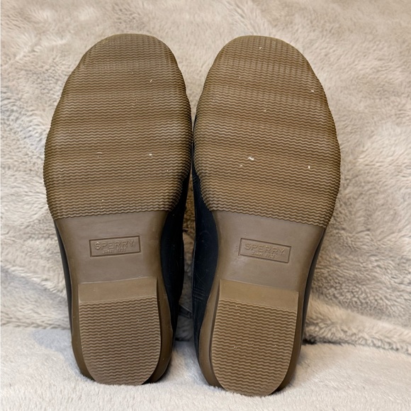 Sperry Black Boots with Tan Laces - Picture 5 of 8